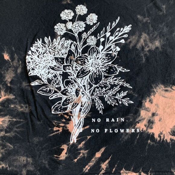 Shein Curve reverse dye tee shirt size 1x - Picture 2 of 6